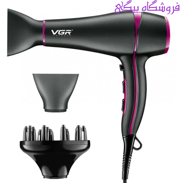 سشوار وی جی آر VGR V-402 اصلی پر قدرت