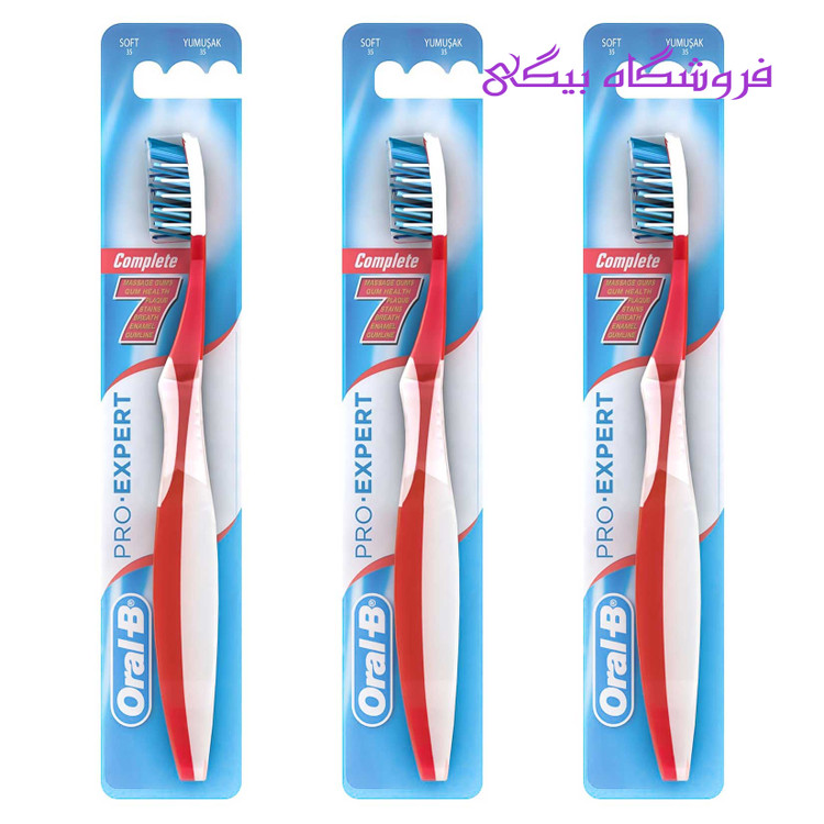 مسواک اورال بی مدل Complete 7 با برس متوسط