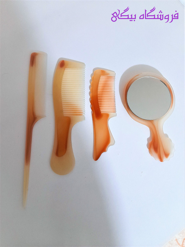 ست شانه و ایینه زنانه با کیفیت