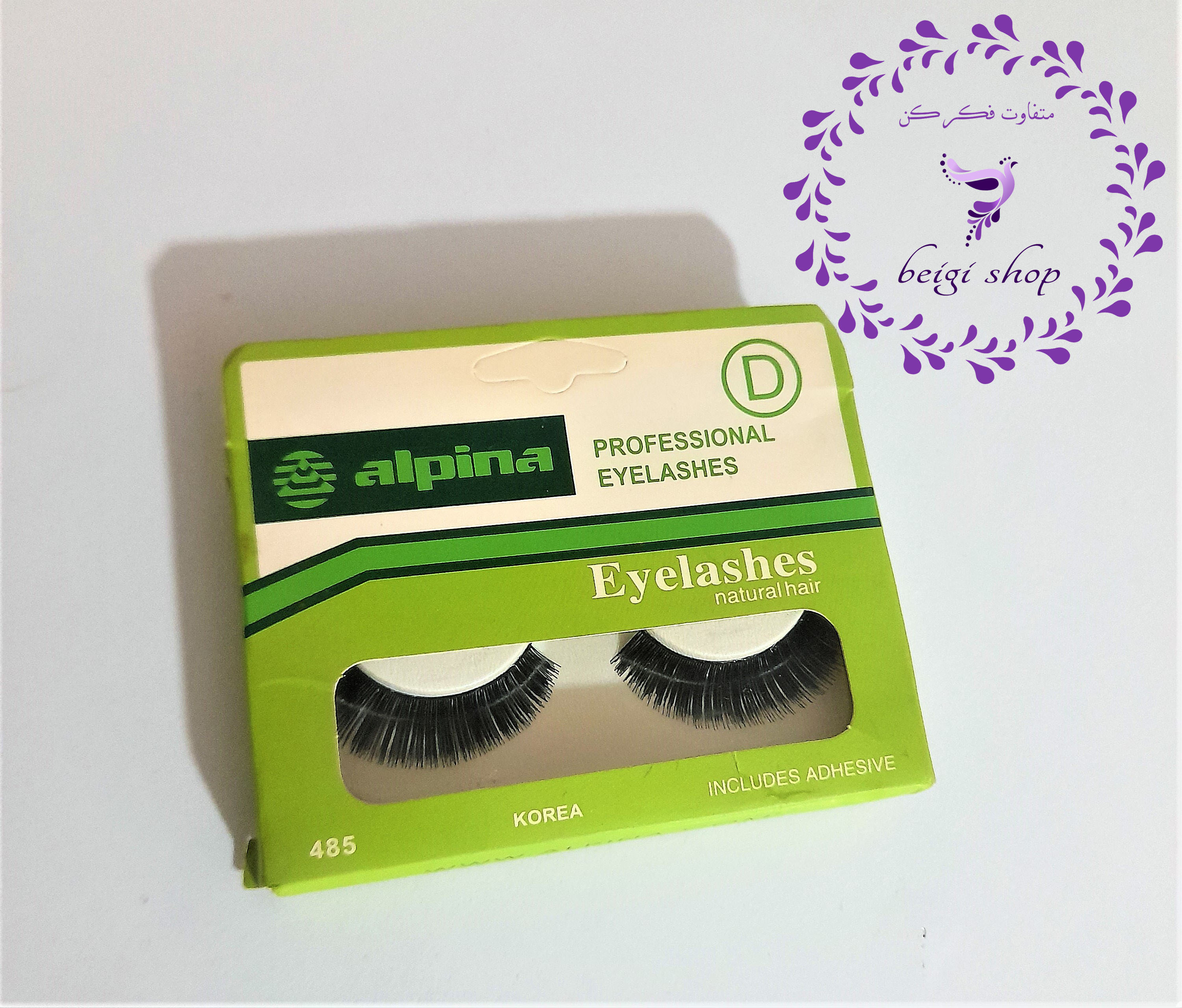 مژه جفتی طبیعی آلپینا سری D