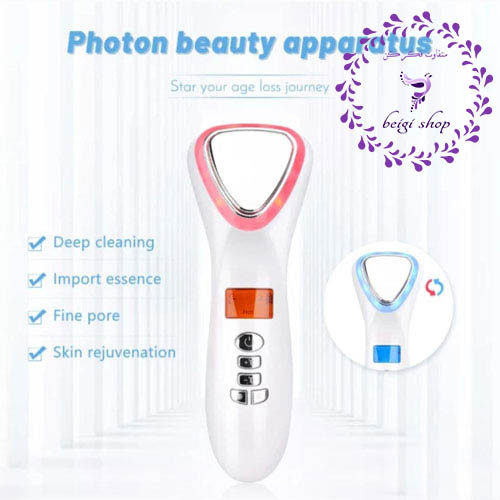 دستگاه اسکوم ماساژور لیفت صورت سرد و گرم چند کاره