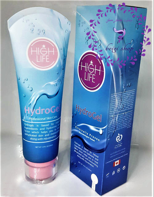 ژل آبرسان مدل هیدروژل 200 میلی هایلایف