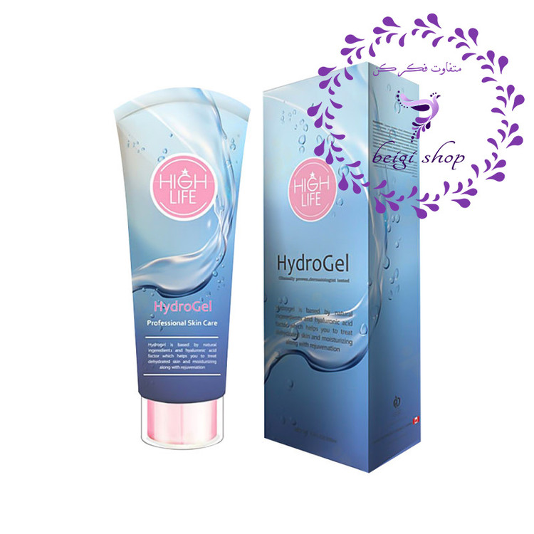 ژل آبرسان مدل هیدروژل 200 میلی هایلایف