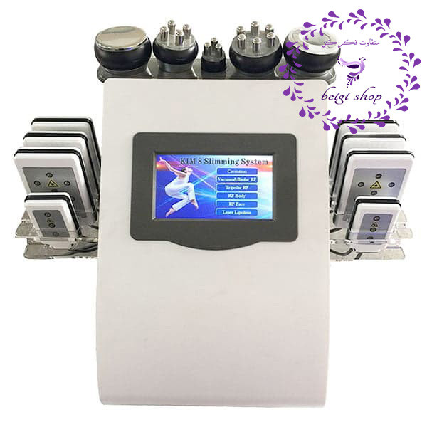 دستگاه آر اف کویتیشن لاغری 6 کاره با پد لیپولیز