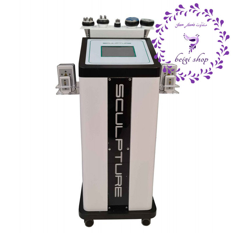 دستگاه لاغری ترو اسکالپ (آراف و کویتیشن ) 6 هندپیس پد دار ایستاده