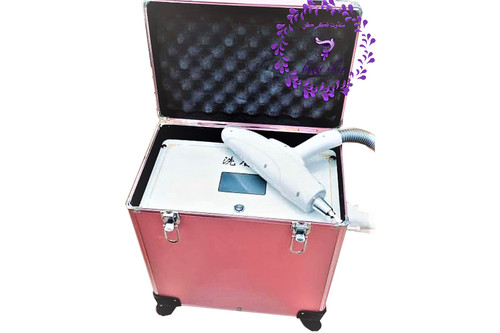 لیزر حرفه ای کیوسوییچ چمدانی حذف خال، زگیل و تاتو (تتو)