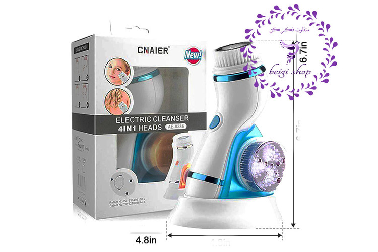 فیس براش4 کاره چند منظوره ضدآب ماساژور پاک کننده صورت