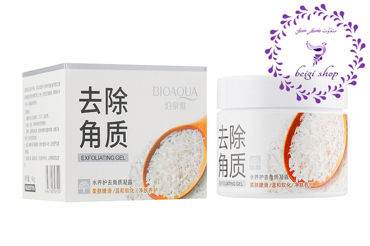 اسکراب ژل لایه بردار صورت با عصاره برنج هیدرولیز شده