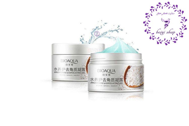 اسکراب ژل لایه بردار صورت با عصاره برنج هیدرولیز شده