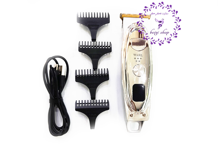 ماشین اصلاح موی سر و صورت خط زن وال دیتیلر دیجیتالی