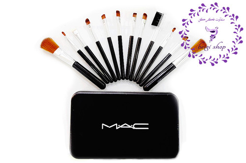 ست براش برند مک جعبه فلزی12عددی