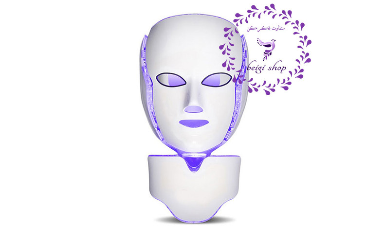 ماسک ال ای دی نور درمانی صورت و گردن