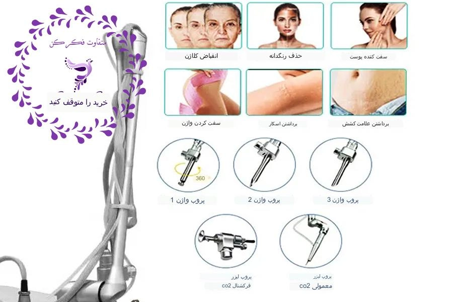 لیزر فرکشنال co2
