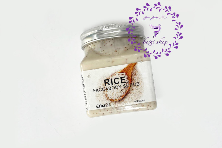 اسکراب شنی صورت وبدن Erha 21