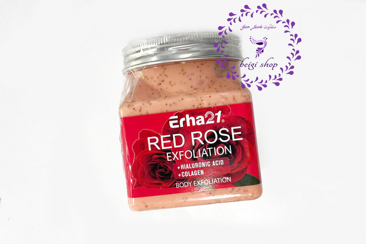 اسکراب شنی صورت وبدن Erha 21