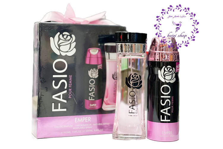 ست کادویی فاسیو ادکلن و اسپری هدیه