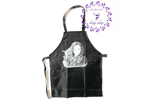 پیش بند آرایشگری شمعی ضد آب جیب دار مدل پارسا