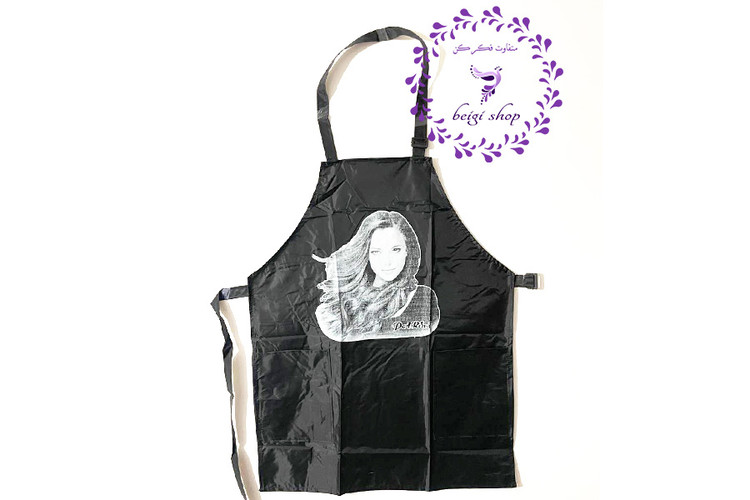 پیش بند آرایشگری شمعی ضد آب جیب دار مدل پارسا