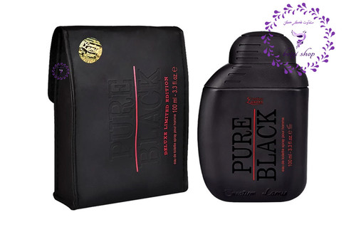 ادکلن پور بلک Pure Black ادکلن پیور بلک اورجینال
