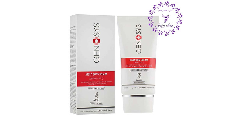 کرم ضد آفتاب مولتی سان ژنوسیس