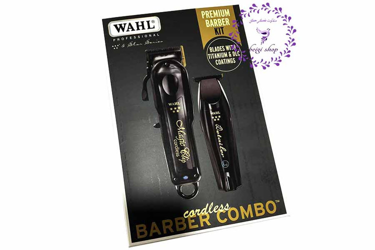 ست ماشین اصلاح وال مجیک کلیپ و دیتیلر باربر کمبو شارژی