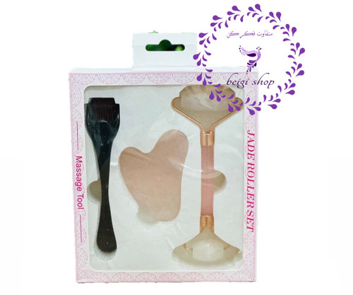 ست ماساژور jade roller