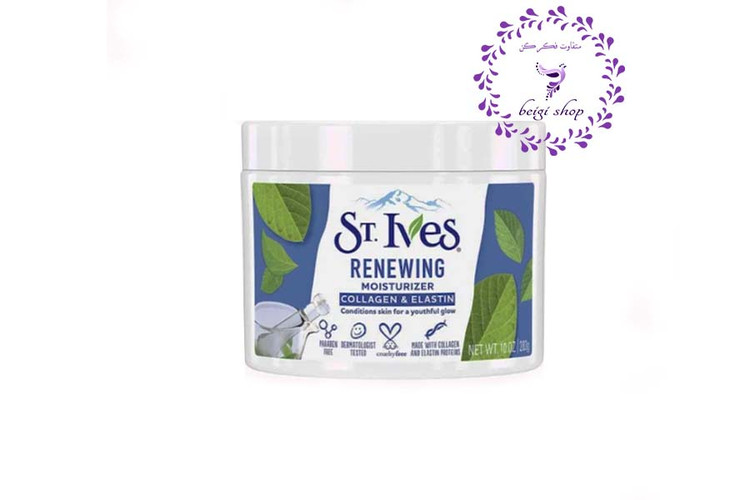 مرطوبکننده St.Ives Renewing حاوی کلاژن و الاستین